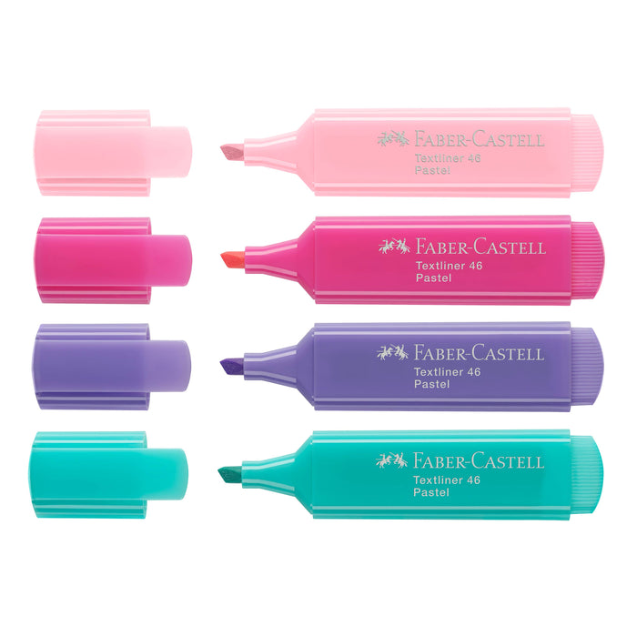Faber-Castell - Highlighters - Pastel - Set of 4