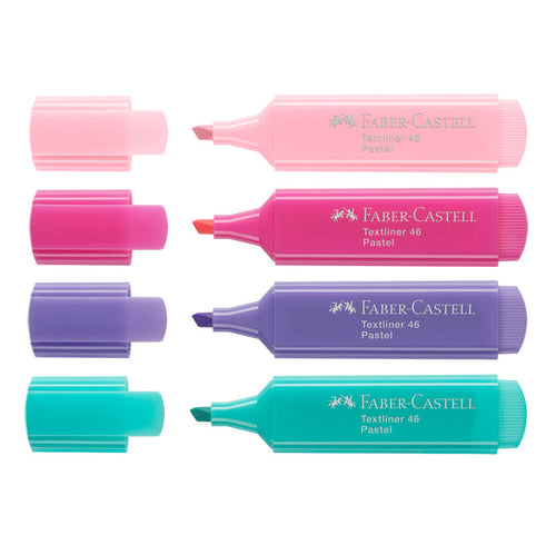 Faber-Castell - Highlighters - Pastel - Set of 4
