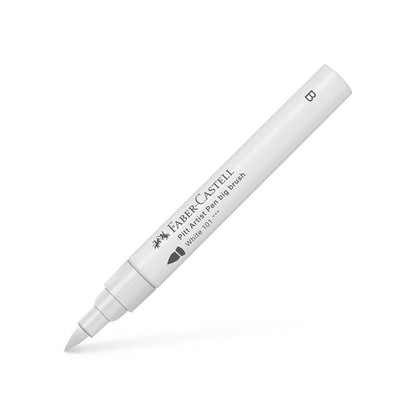 Faber-Castell - Pitt Artist Big Brush Pen - White - 2.5 mm Marker