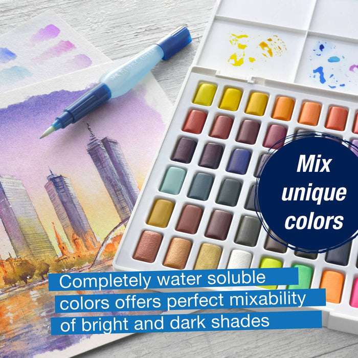 Faber-Castell - Watercolors Pans - Set of 24