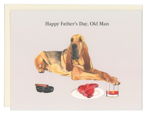 Father's Day Bloodhound
