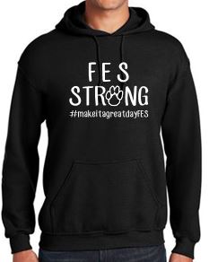 FES STRONG HEAVY BLEND HOODED SWEATSHIRT