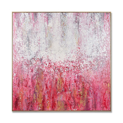 Festive Dream Hand-Painted Canvas Artwork Oil Painting 48.75 x 48.75 - Framed - Art - - Greathouse