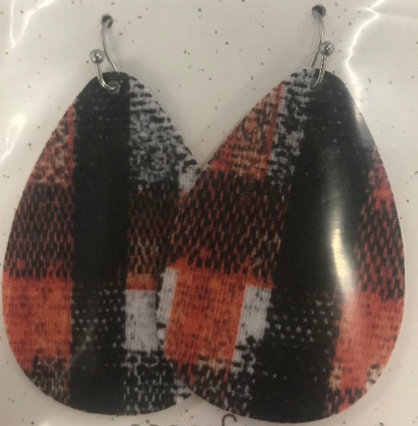 FHS FOOTBALL EARRINGS - FOOTBALL, PAWS, & MORE