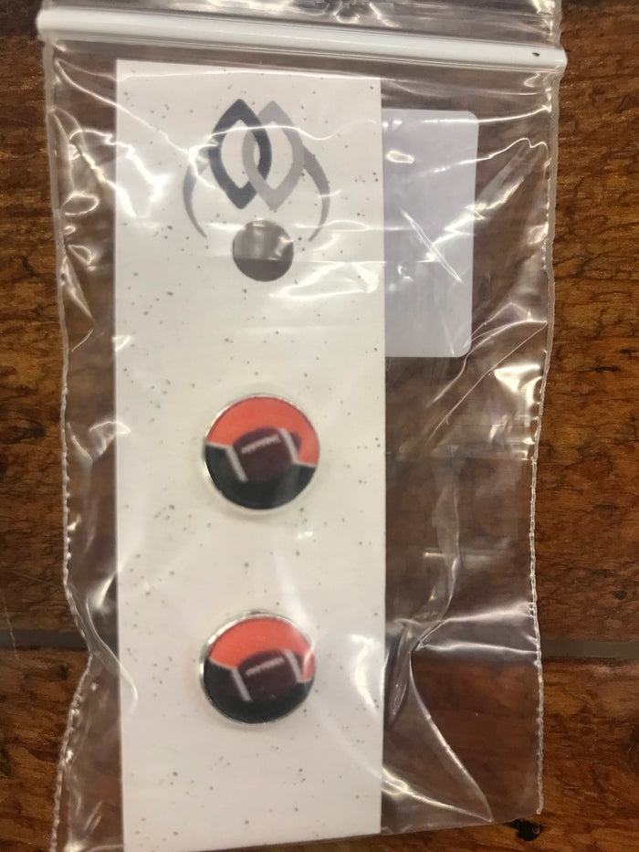 FHS FOOTBALL EARRINGS - FOOTBALL, PAWS, & MORE