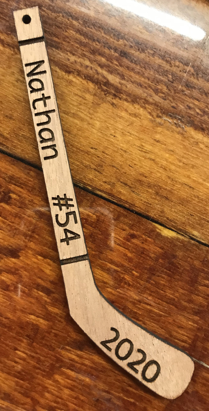 FHS GIRLS HOCKEY CUSTOM HOLIDAY ORNAMENT