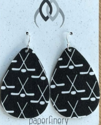 FHS GIRLS HOCKEY EARRINGS