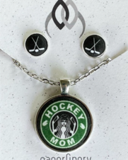 FHS GIRLS HOCKEY EARRINGS