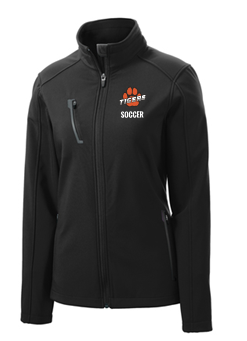 FHS SOCCER LADIES WELDED SOFT SHELL JACKET