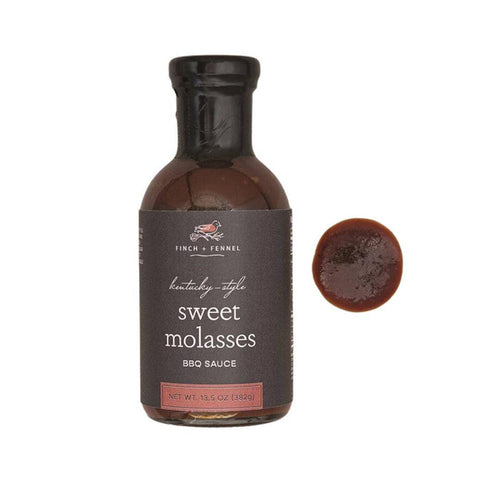Finch + Fennel Kentucky-Style Sweet Molasses BBQ Sauce 13.5 oz