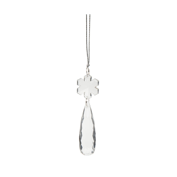 A Flower Drop Ornament.