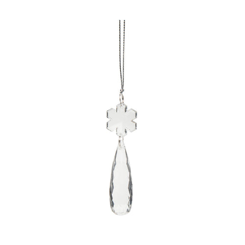 A Flower Drop Ornament.