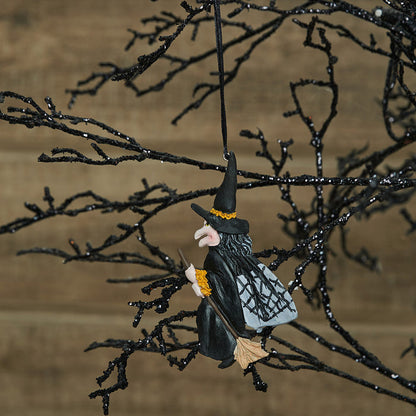 A Flying Gerdy Witch Ornament.