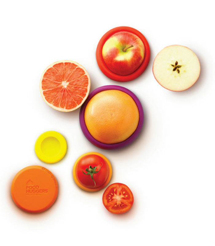 Food Huggers prevent waste and keep food fresh