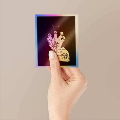 Full Metal Alchemist Hand Holographic Stickers - Holographic stickers | STICK IT UP