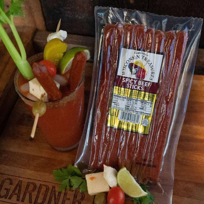 Gardner's Spicy Beef Snack Sticks 8oz