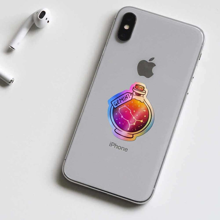 Gemini Holographic Stickers - Holographic stickers | STICK IT UP