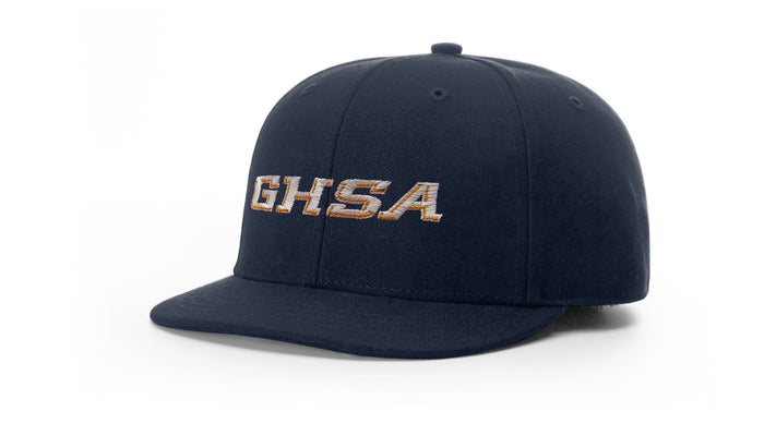 Georgia (GHSA) Richardson Navy 4-Stitch Umpire Combo Gold Hat