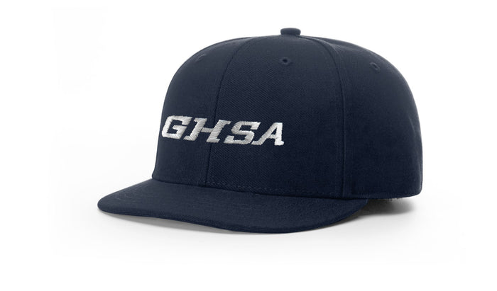 Georgia (GHSA) Richardson Navy 4-Stitch Umpire Combo White Hat