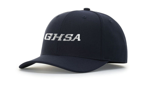 Georgia (GHSA) Richardson Navy 6-Stitch Umpire Base White Hat