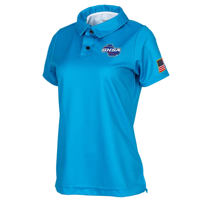 Georgia (GHSA) Smitty Women's Bright Blue Volleyball Shirt