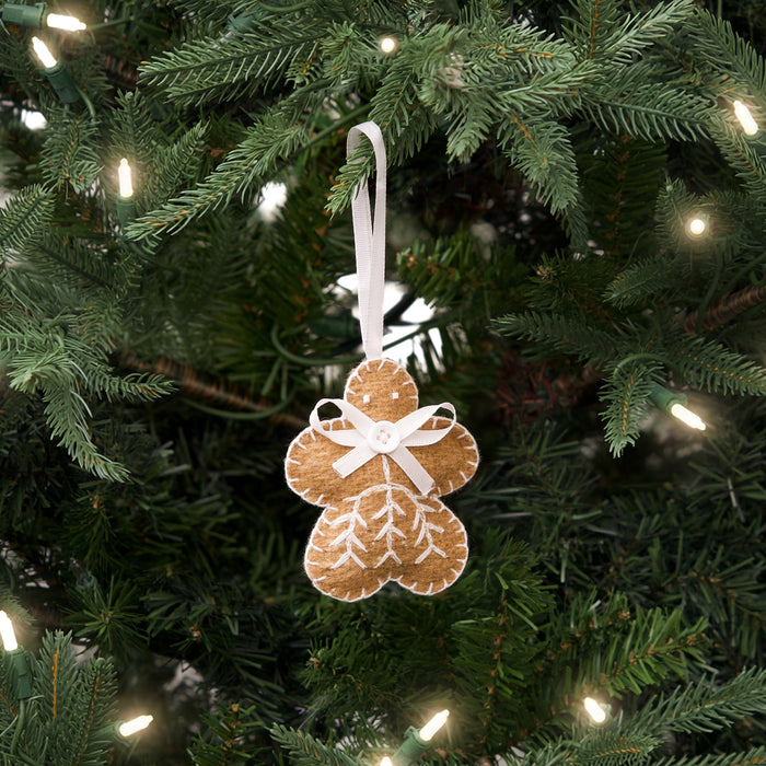 A Gingerbread Boy Ornament.
