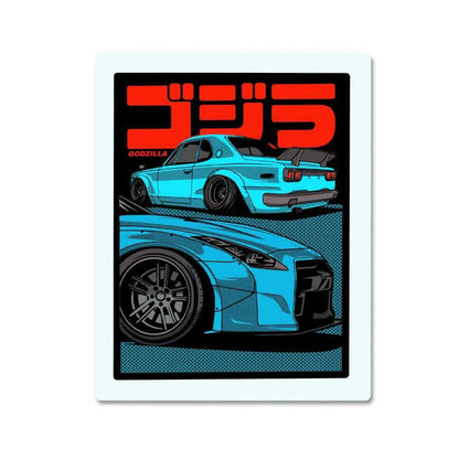 Godzilla Super Fast Sticker - Stickers | STICK IT UP