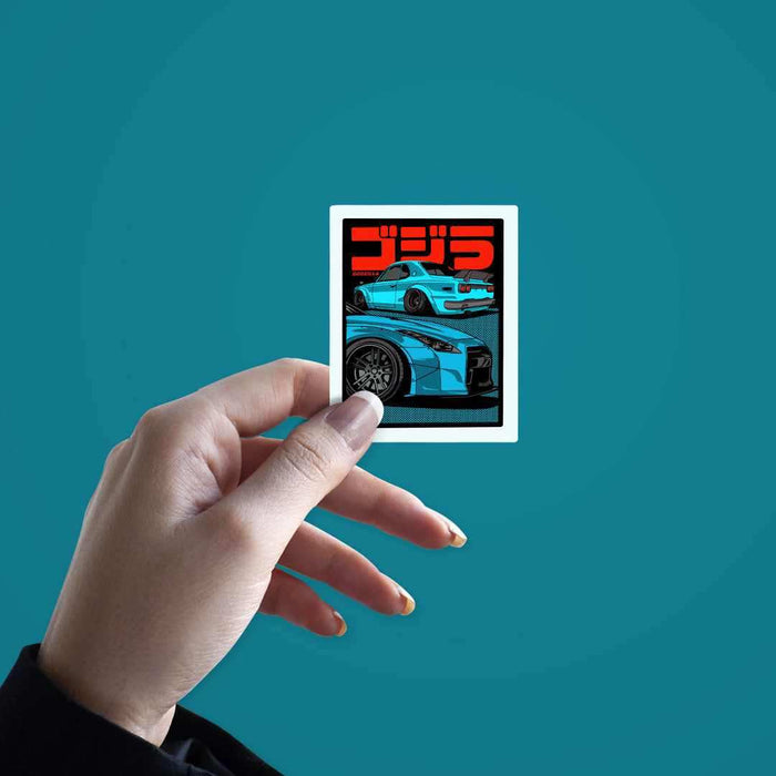 Godzilla Super Fast Sticker - Stickers | STICK IT UP