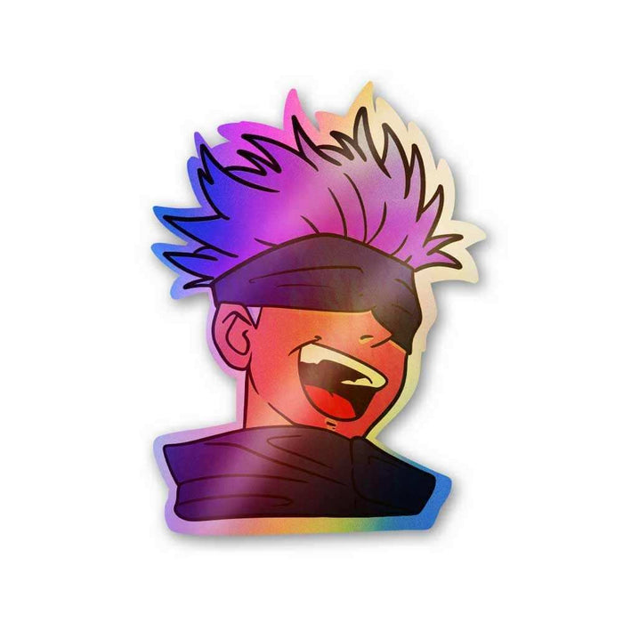 Gojo Holographic Stickers - Holographic stickers | STICK IT UP