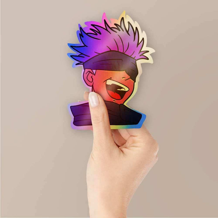 Gojo Holographic Stickers - Holographic stickers | STICK IT UP