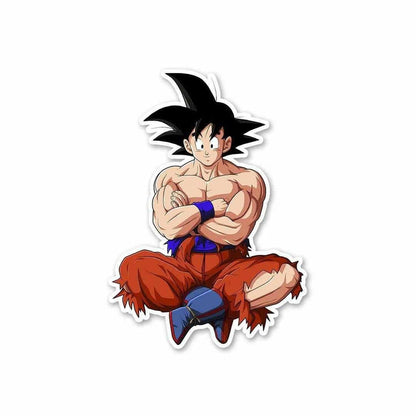GOKU - No pain, No gain Sticker - Stickers | STICK IT UP