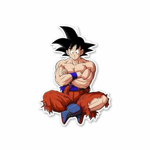 GOKU - No pain, No gain Sticker - Stickers | STICK IT UP