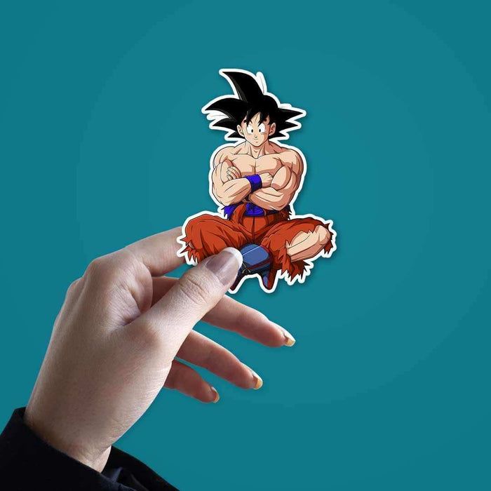 GOKU - No pain, No gain Sticker - Stickers | STICK IT UP