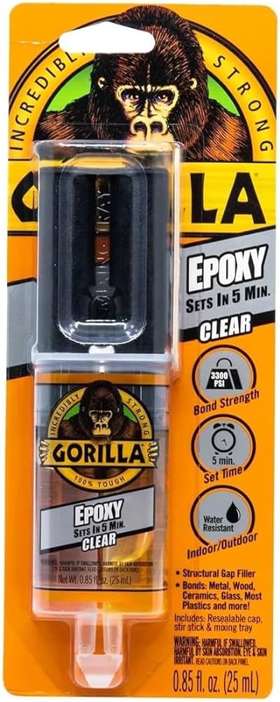 Gorilla Epoxy Glue 25mL