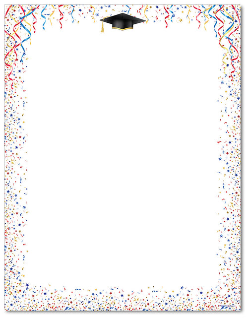 Graduation Stationery - Celebrate Grad - 60lb Text