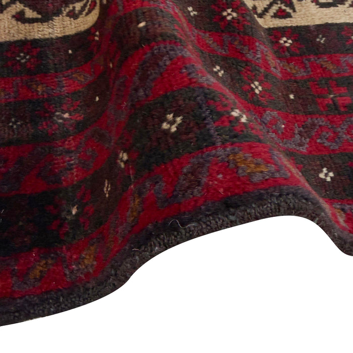 Baluchi Rug Handmade Multi Prayer Design 3x5 ft