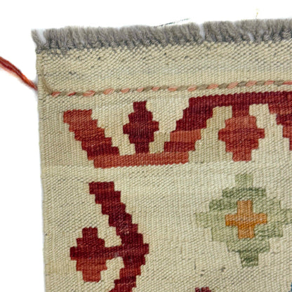 Handmade Multi Kilim Geometric 2x4 ft