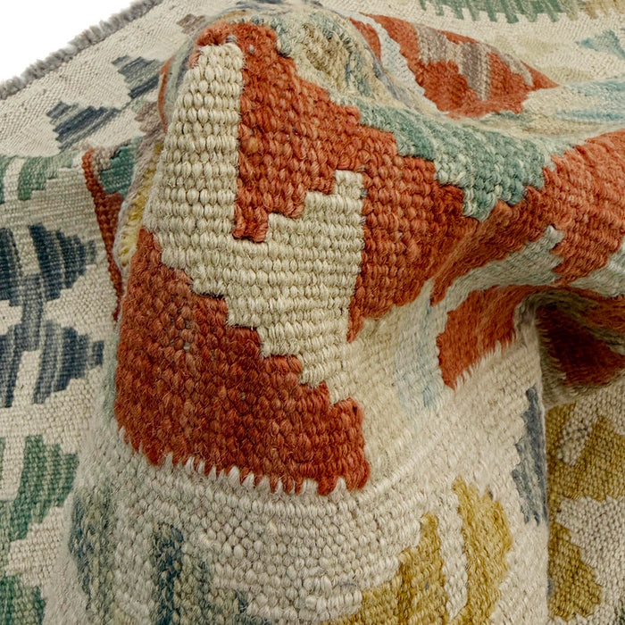 Handmade Multi Kilim Geometric 2x4 ft