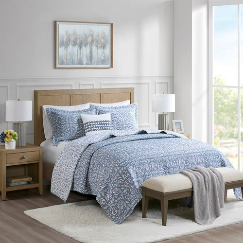 harmony reversible coverlet set from JLA Home and Fabrics