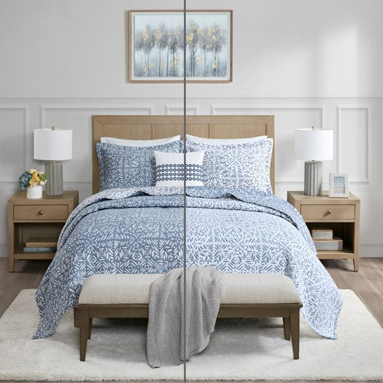 Harmony Reversible Coverlet Set