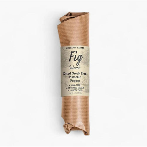 Hellenic Farms Fig Salami with Pistachio & Pepper 6.4 oz