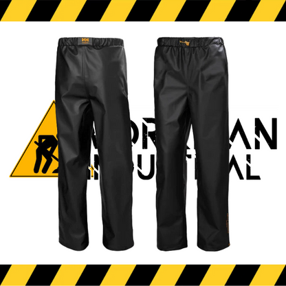 Helly Hansen Gale waterproof rain pants in olive navy.