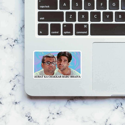 Hera Pheri - Aurat ka chakkar Babu Bhaiya Sticker - Stickers | STICK IT UP