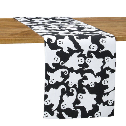 Hey Boo Table Linens table linens displayed as a coordinated tabletop setting.