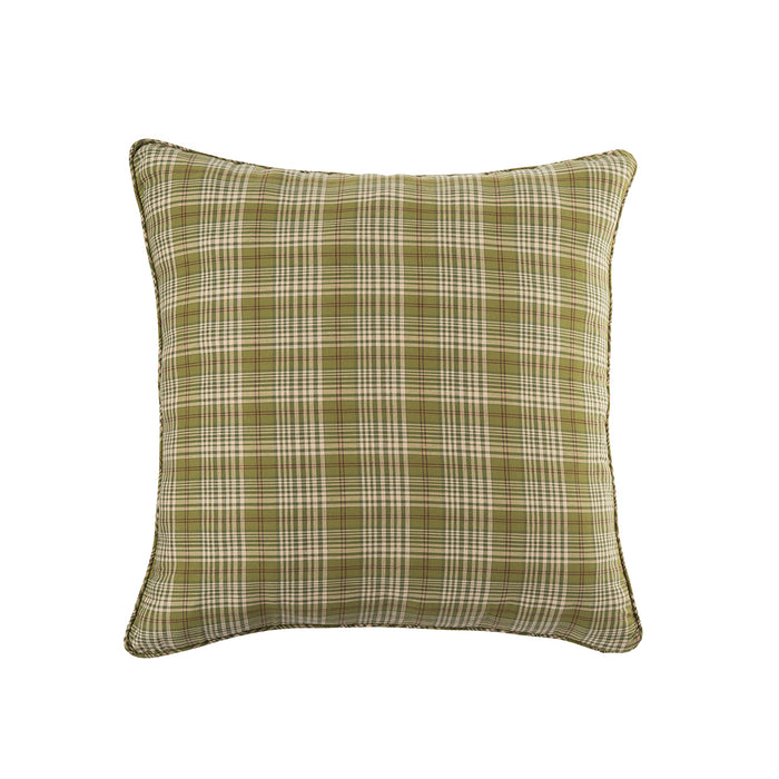 A Holly Red Euro Sham.