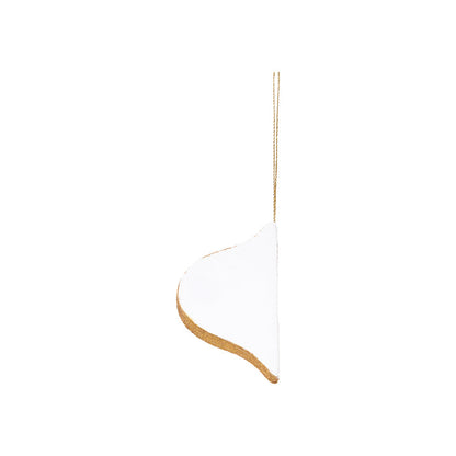 A Honeycomb Paper White Ornament.