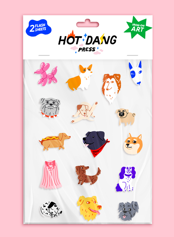 Hot Dang Press - All Dogs Sheet Set