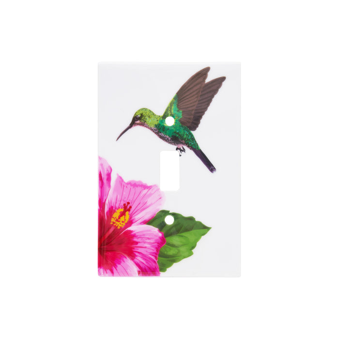 A Hummingbird Switchplate.