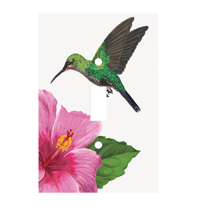 A Hummingbird Switchplate.