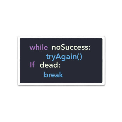 If Dead Stop Sticker - Stickers | STICK IT UP